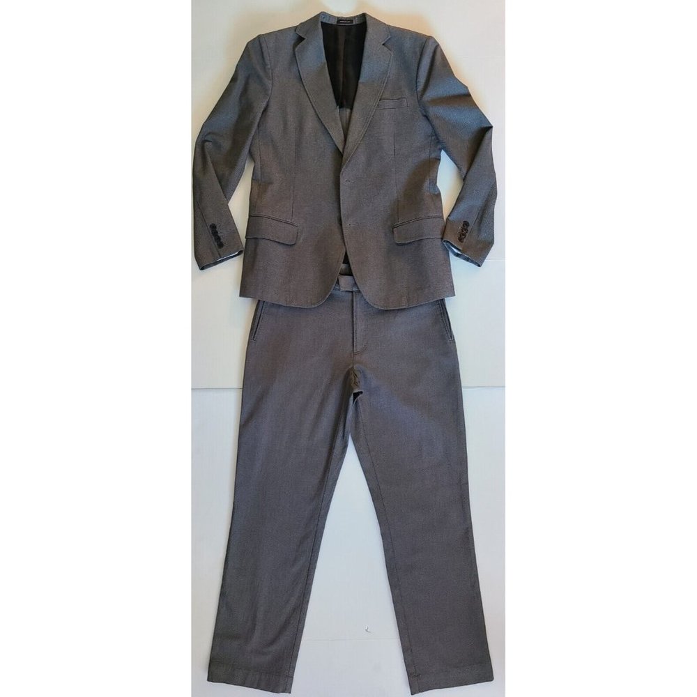 Murano Collezione Slim-Fit 100% Cotton Suit Blazer Size M